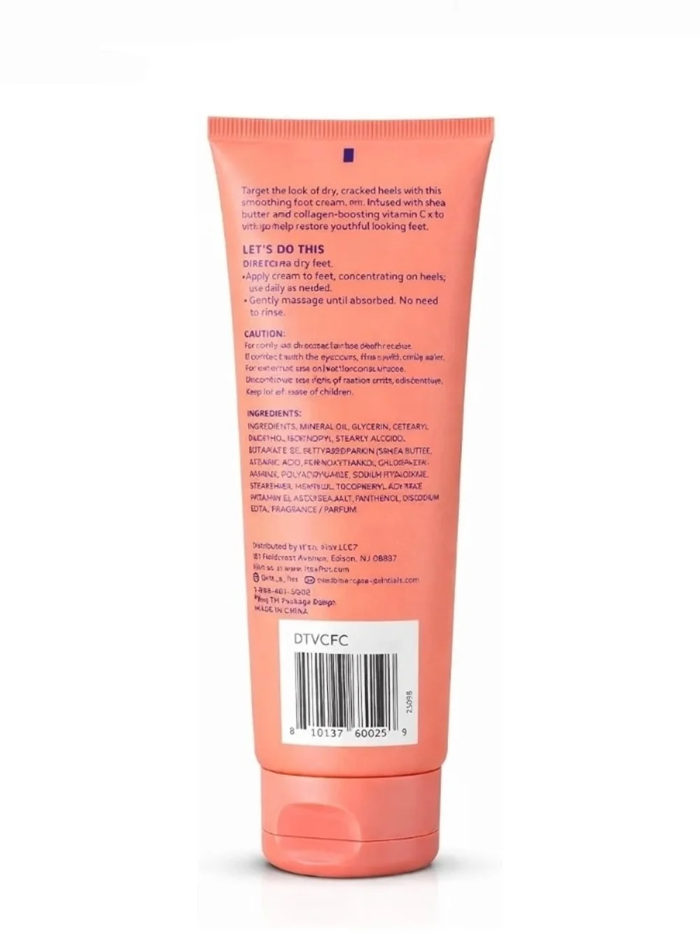 Spa Scentials Repair Smoothing Foot Cream — 4oz BNIB